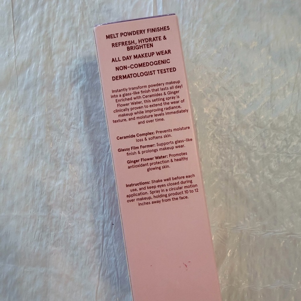 ONE/SIZE Powder Melt Glass Setting Spray - Pink - Picture 3 of 9
